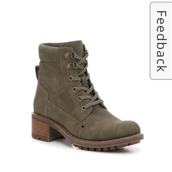 Crown Vintage Shoes - Crown Vintage Sage Ladies Ankle Height Boots - Size 8